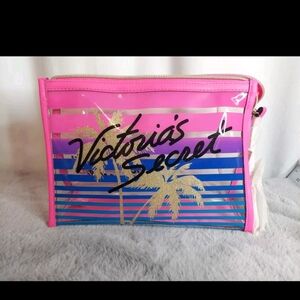 Victoria's Secret makeup beauty cosmetic pouch limited edition.